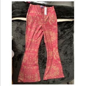 Kimchi Blue Printed Flared Pants